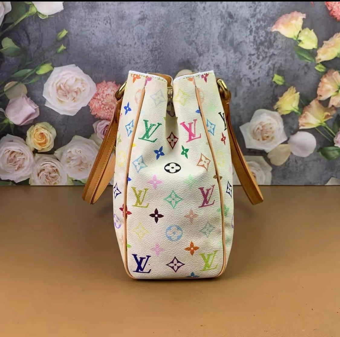 Louis Vuitton Multicolor Monogram Aurelia MM Shoulder Bag