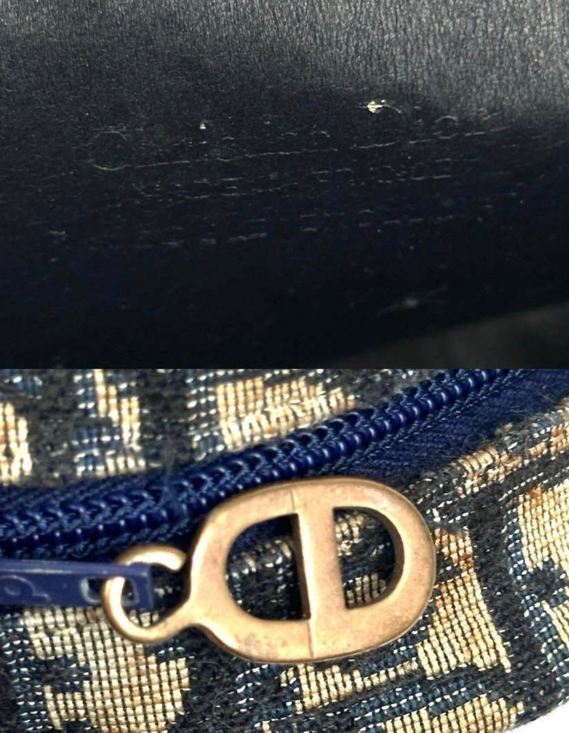Christian Dior Trotter Canvas Shoulder Bag