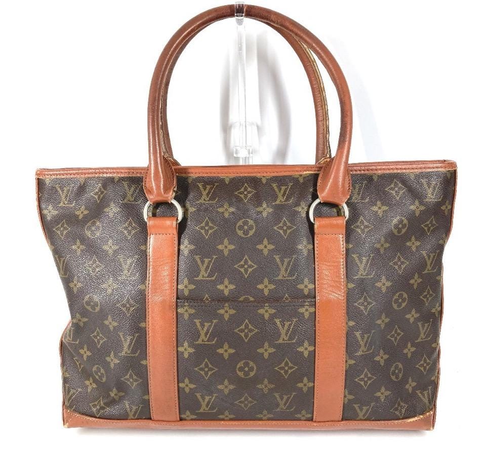 Authentic LOUIS VUITTON Monogram Weekend PM  Tote Bag Vintage