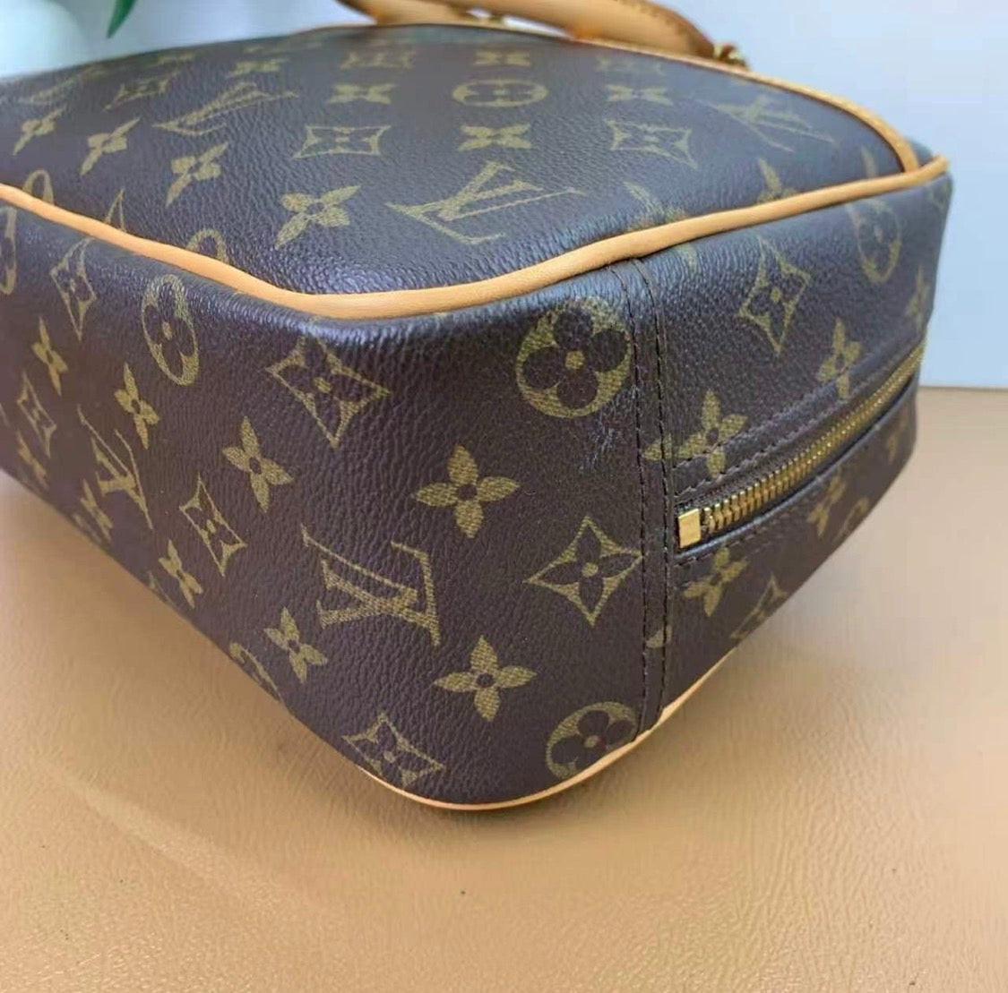 Louis Vuitton Monogram Trouville With LV Lock & Key Bag