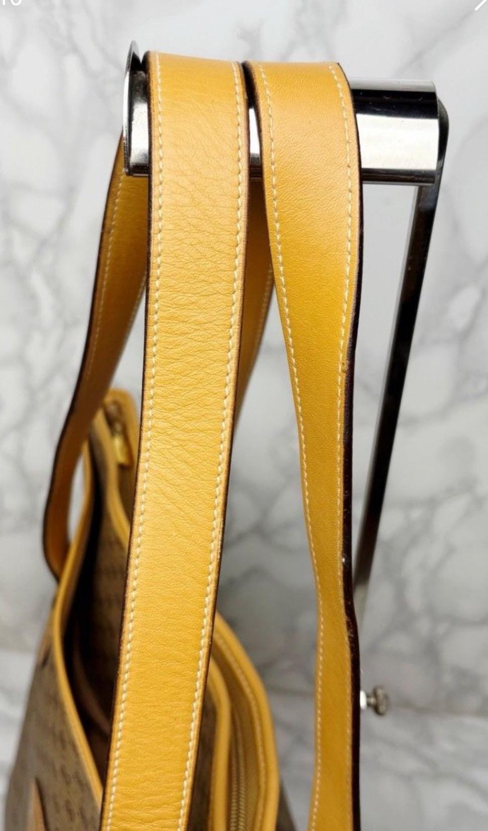 Authentic Gucci Micro GG Tote Bag Vintage.