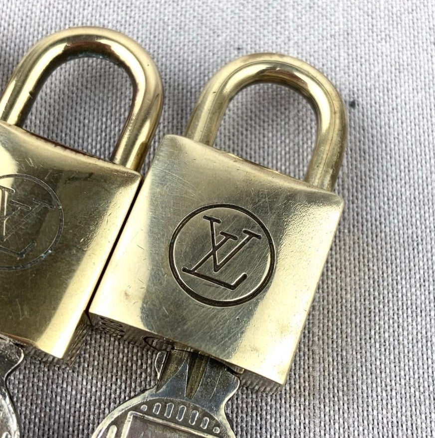 Louis Vuitton Padlock, Same Number, Set of 3