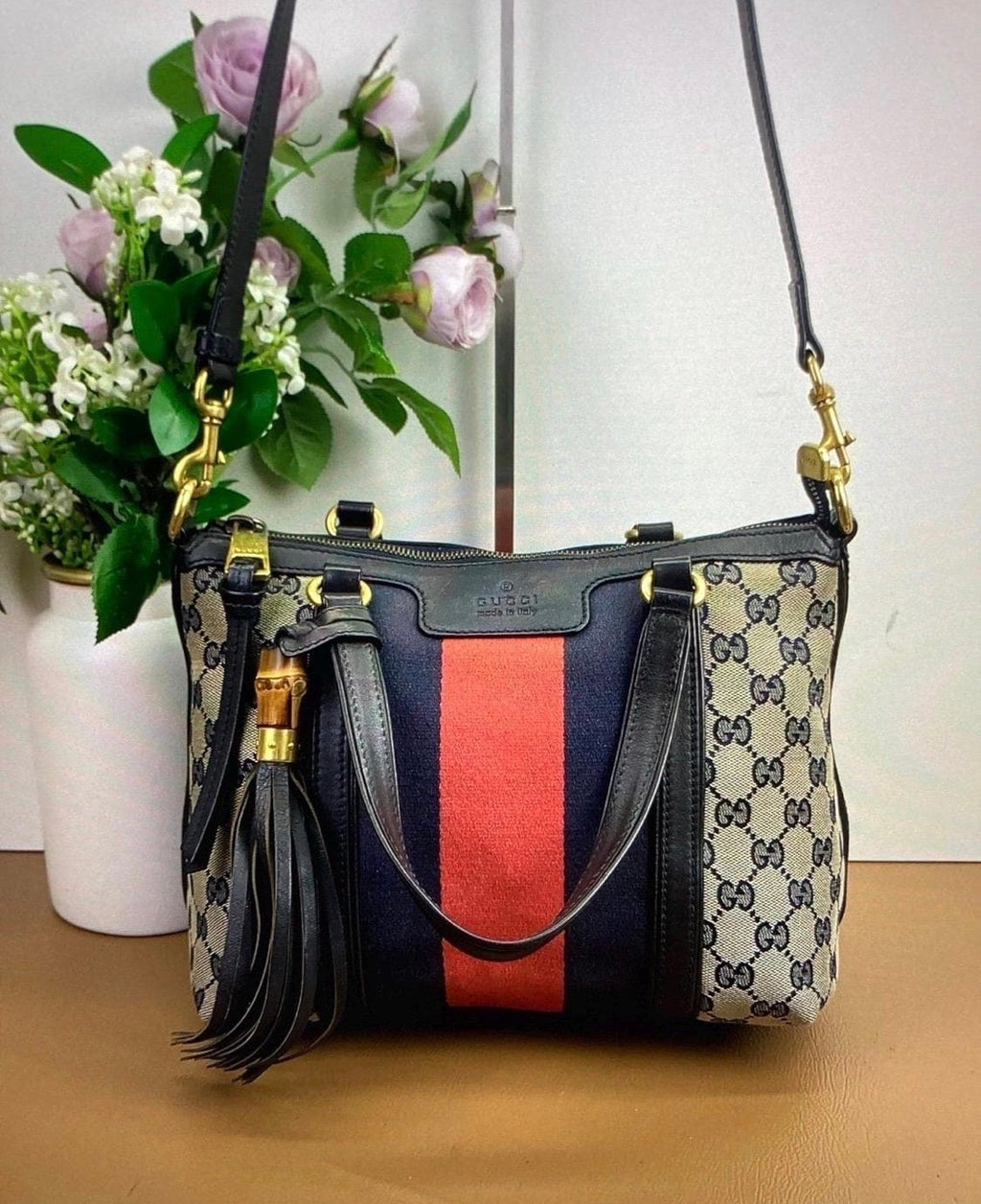 Gucci GG Rania Convertible Top Handle Shoulder bag / Crossbody