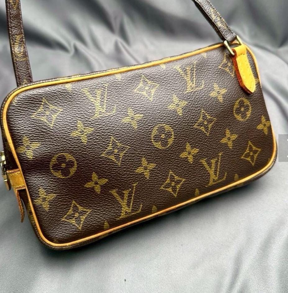 authentic Louis Vuitton Pochette Marly Bandouliere Bag Monogram Canvas
