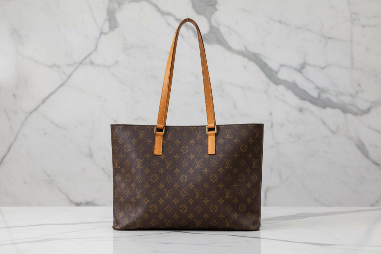 Authentic LOUIS VUITTON LV Monogram Luco Shoulder Bag