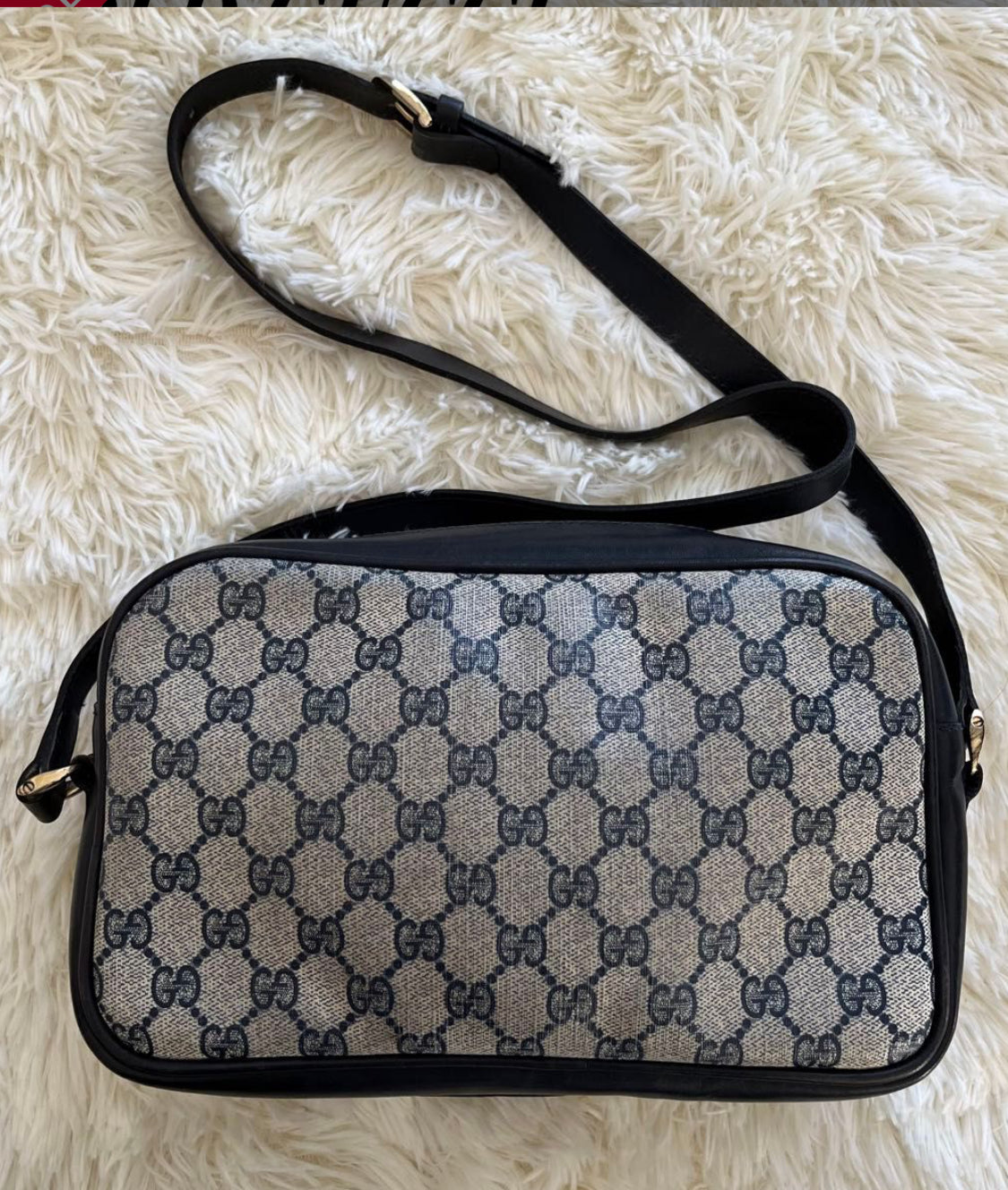 GUCCI Old GG Supreme  Shoulder Bag