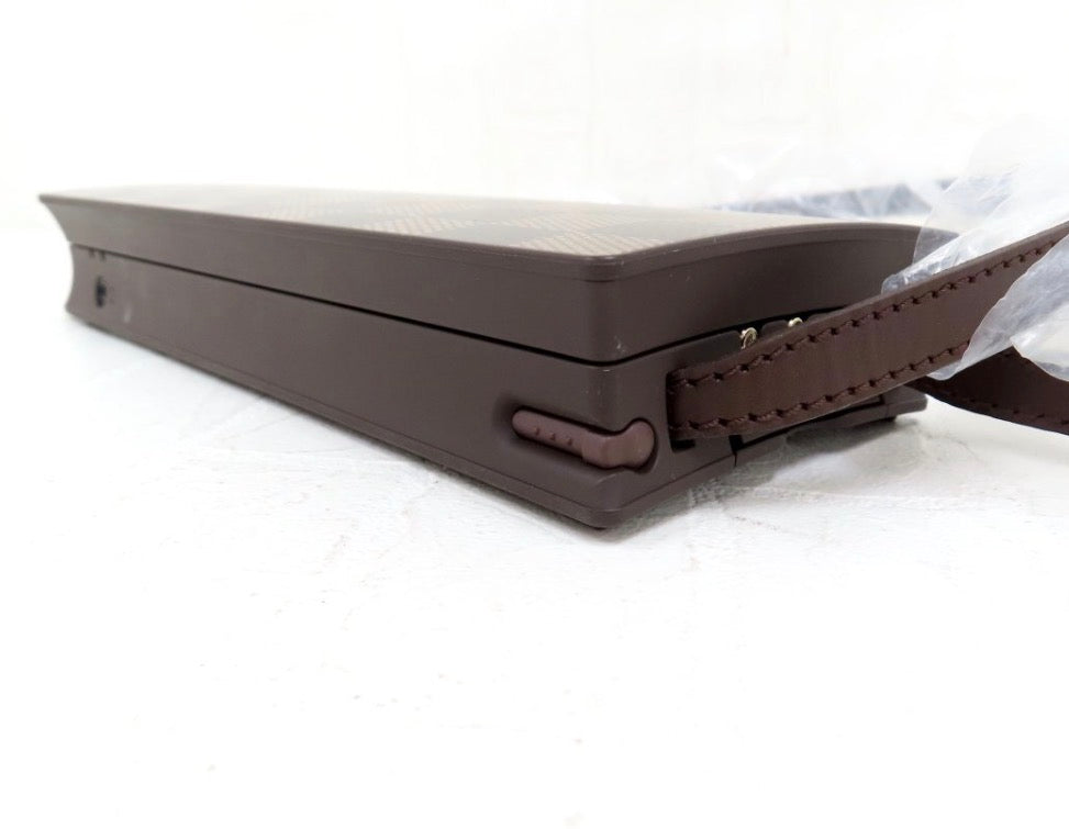 Louis Vuitton Ultra-Rare Damier Ebene Mini Computer – 25th Anniversary Celux Clavier Notebook PC