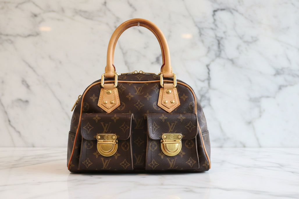 Authentic LOUIS VUITTON Monogram Manhattan PM