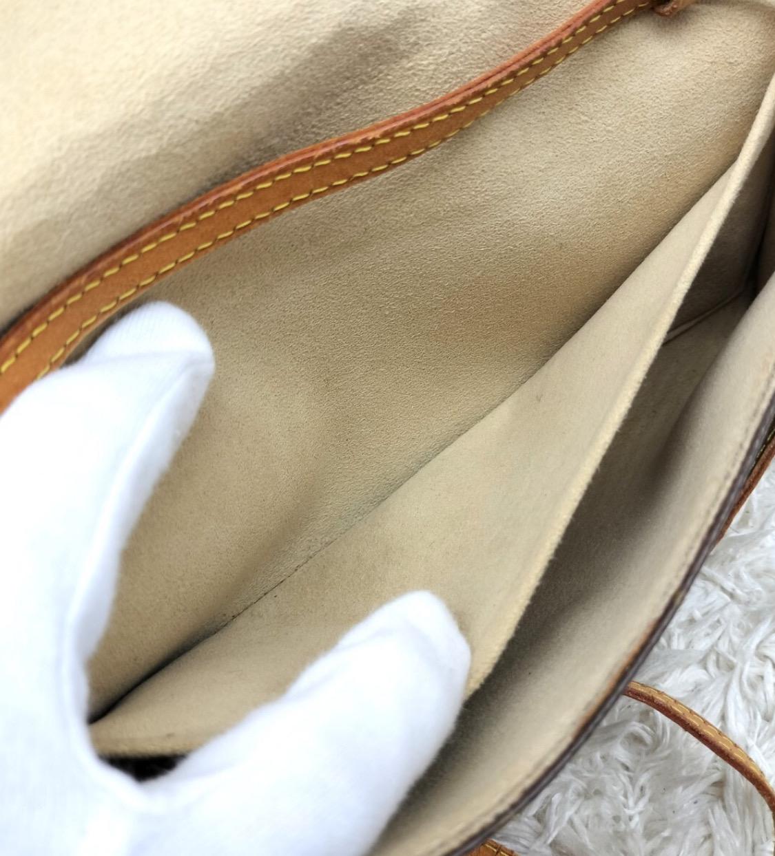 Authentic LOUIS VUITTON Monogram Pochette Twin PM