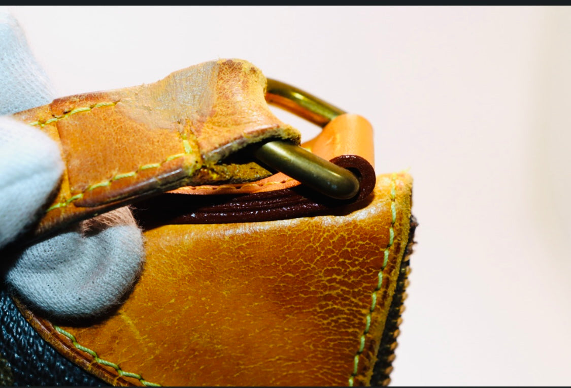 LOUIS VUITTON Monogram Odeon MM Shoulder Bag