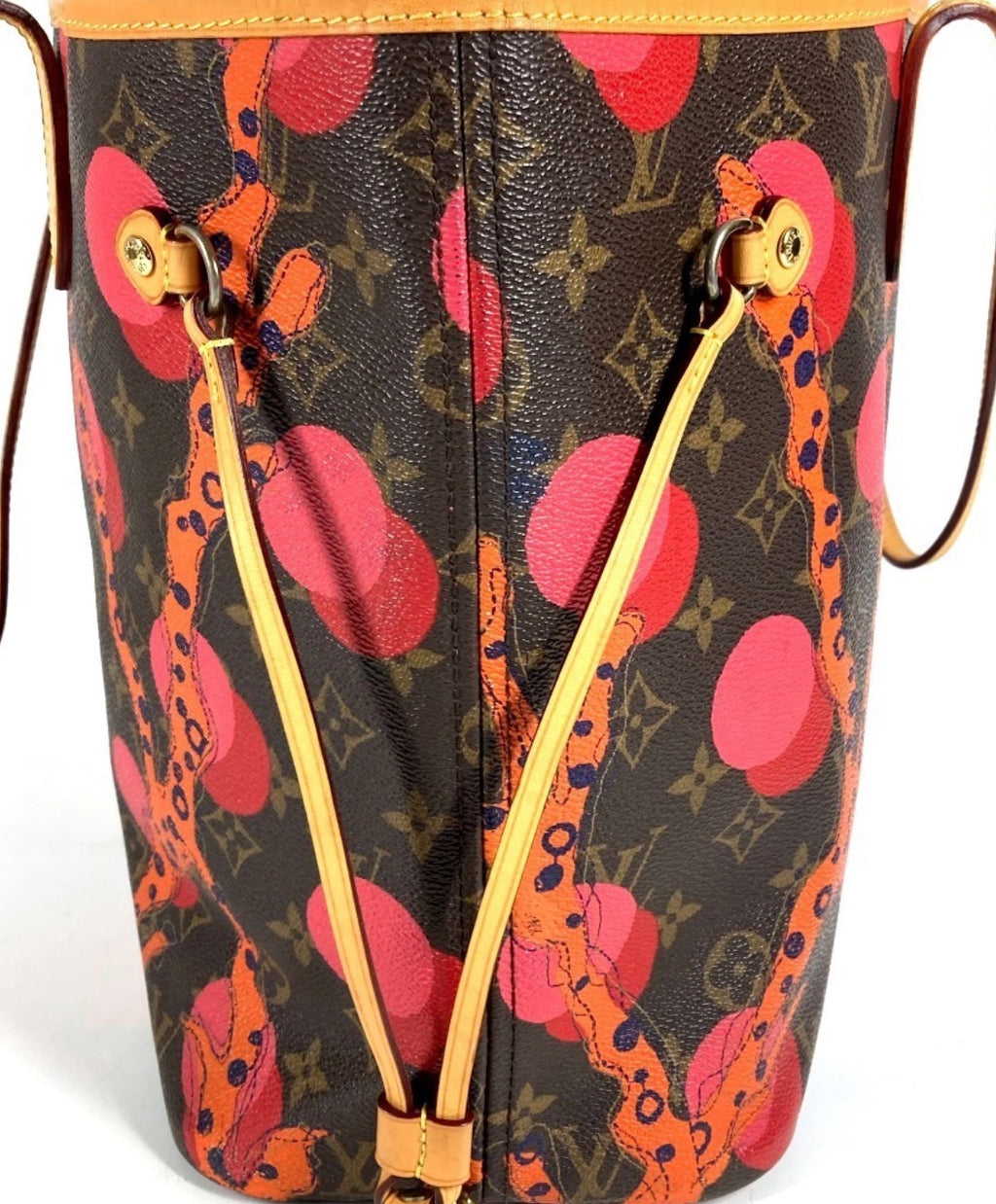 Louis Vuitton LV Monogram Ramages Neverfull MM Shoulder Bag