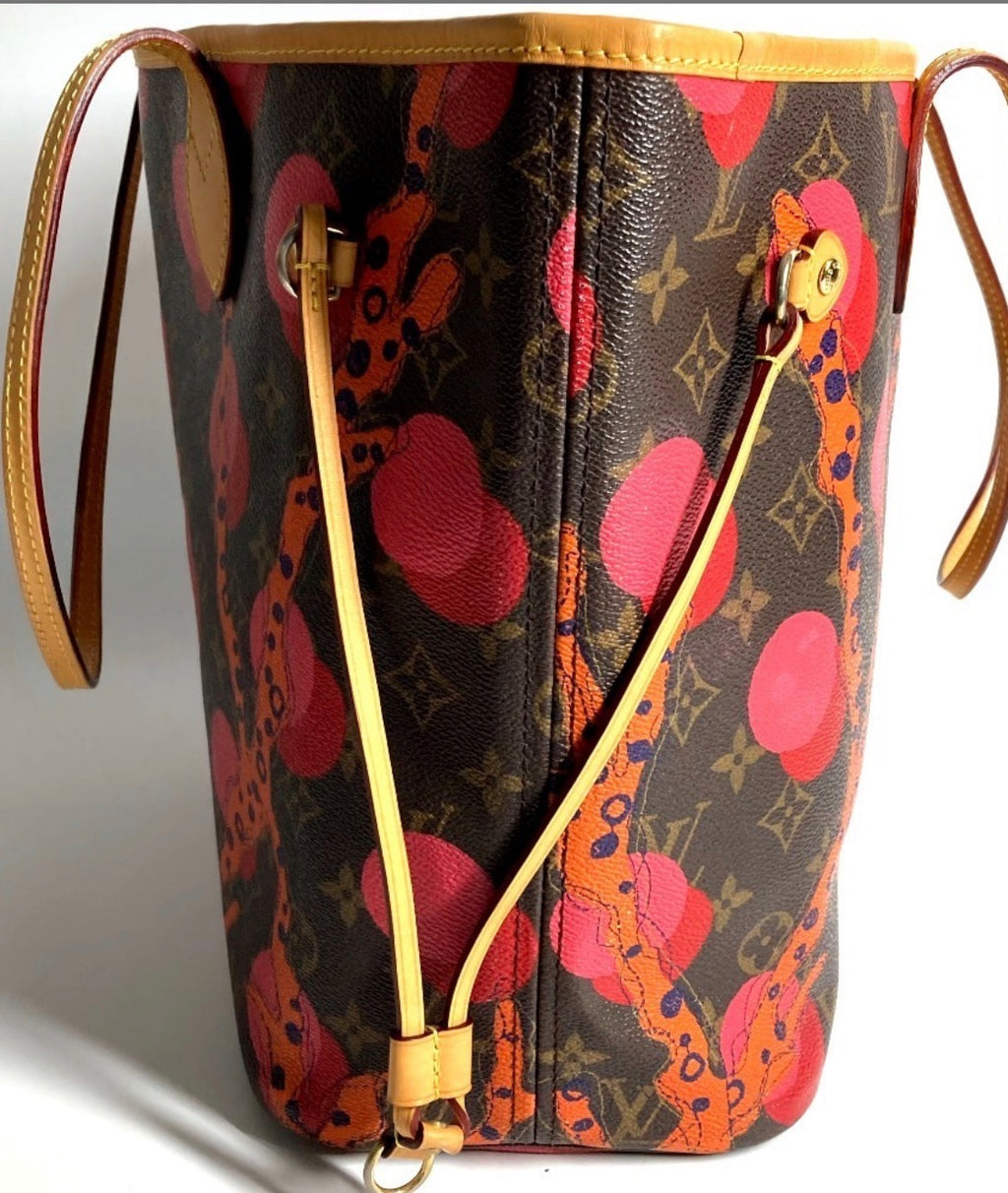 Louis Vuitton LV Monogram Ramages Neverfull MM Shoulder Bag