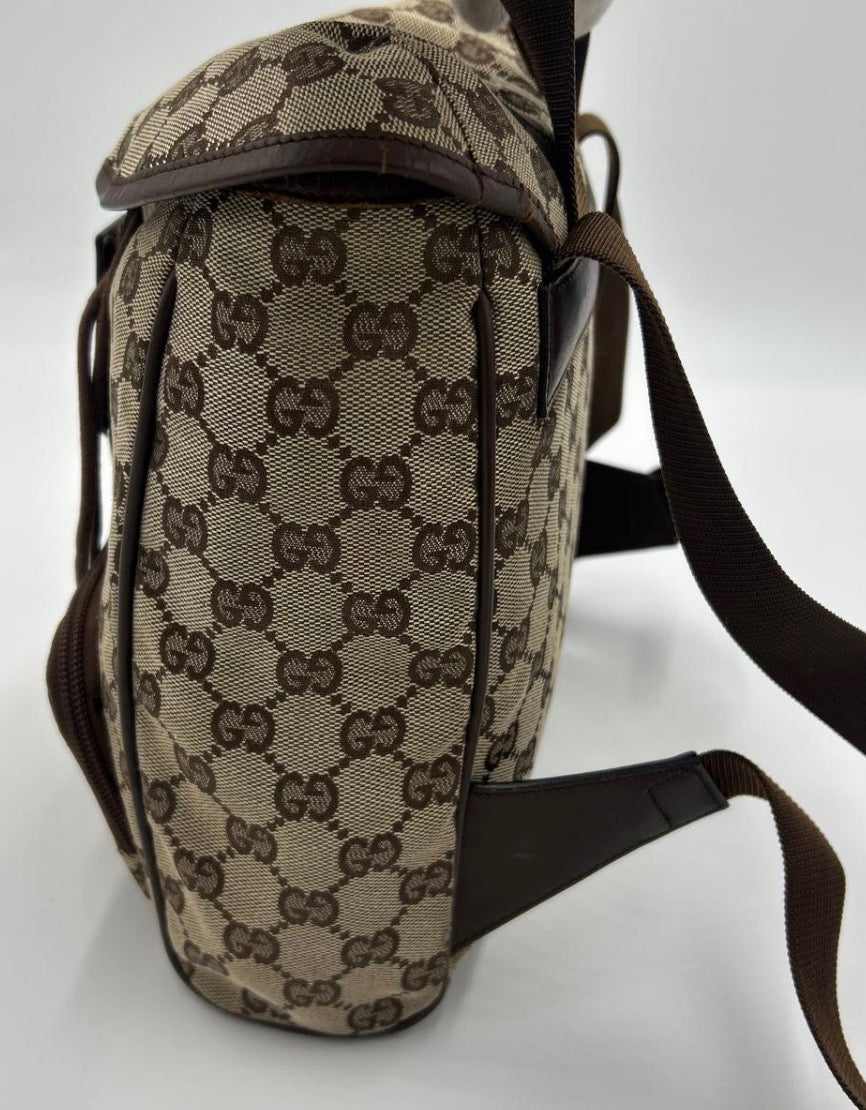 Gucci GG Canvas Backpack,