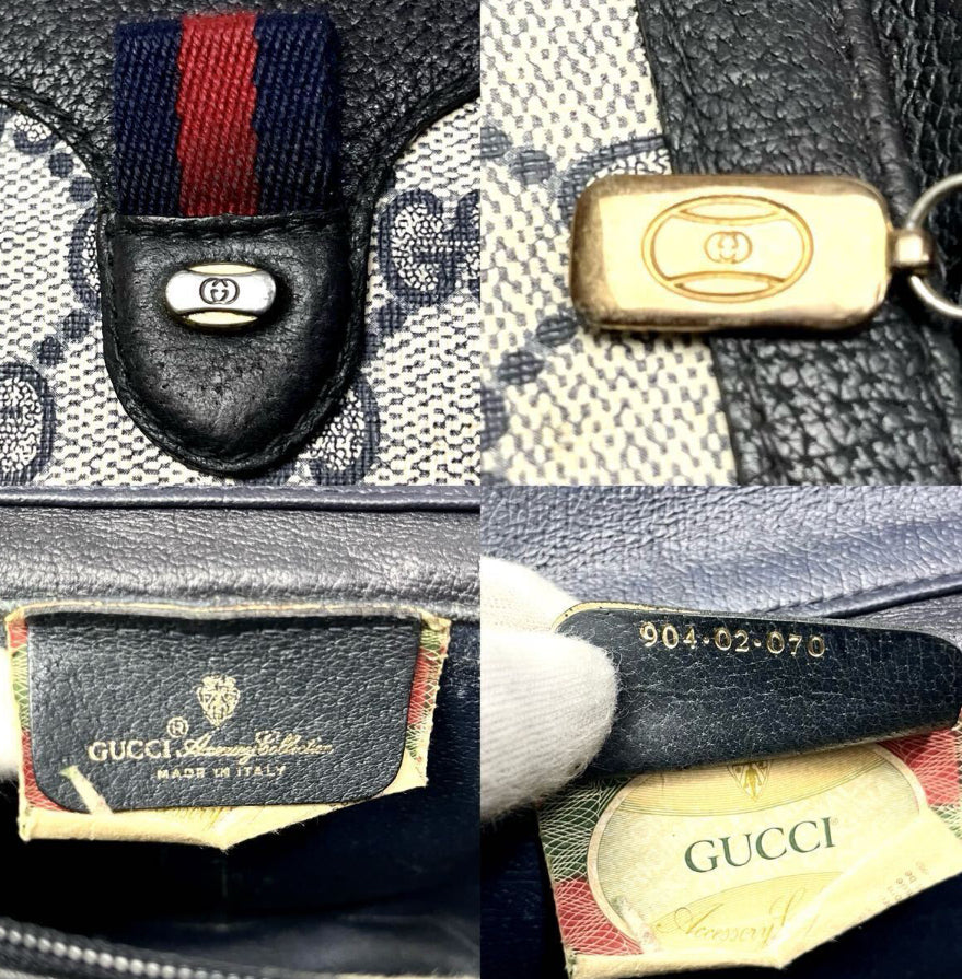 GUCCI GG Ophidia Tamburello Bucket Shoulder Bag Vintage