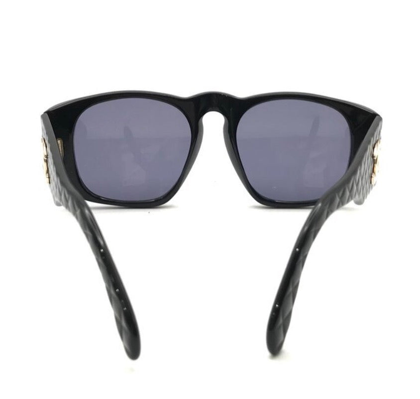 Authentic CHANEL Coco Mark Matelassé Sunglasses