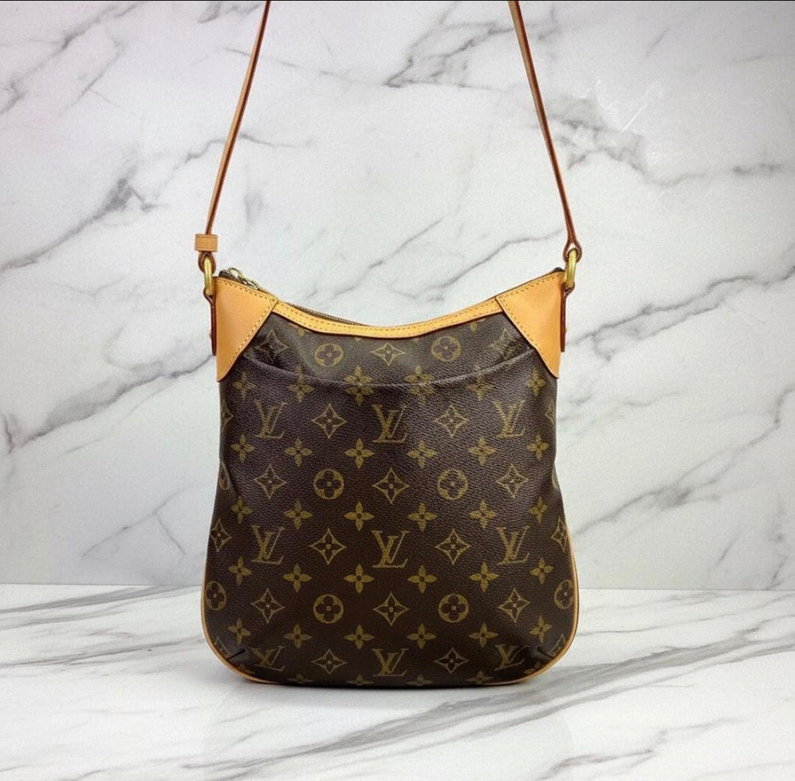 Louis Vuitton Monogram Odeon PM Crossbody Bag Excellent Condition