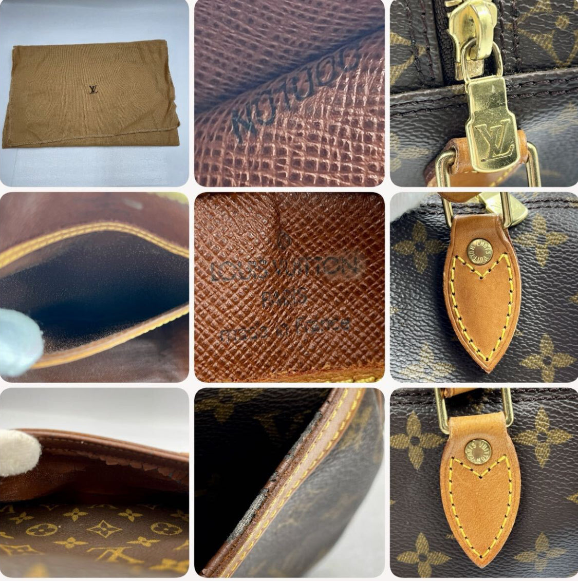 Authentic LOUIS VUITTON
Monogram Blois Shoulder Bag