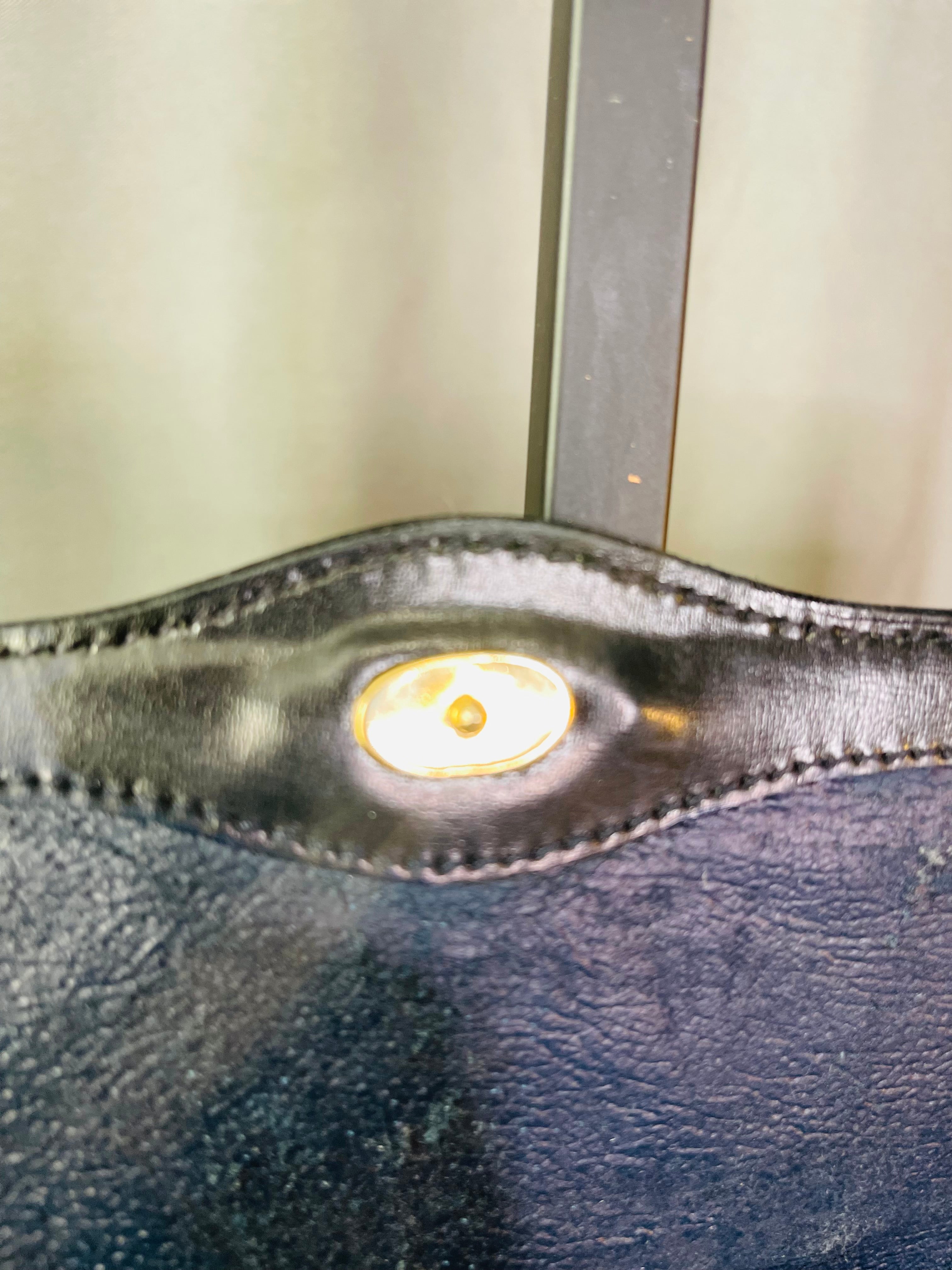Gucci Sherry Supreme Navy ShoulderBag
