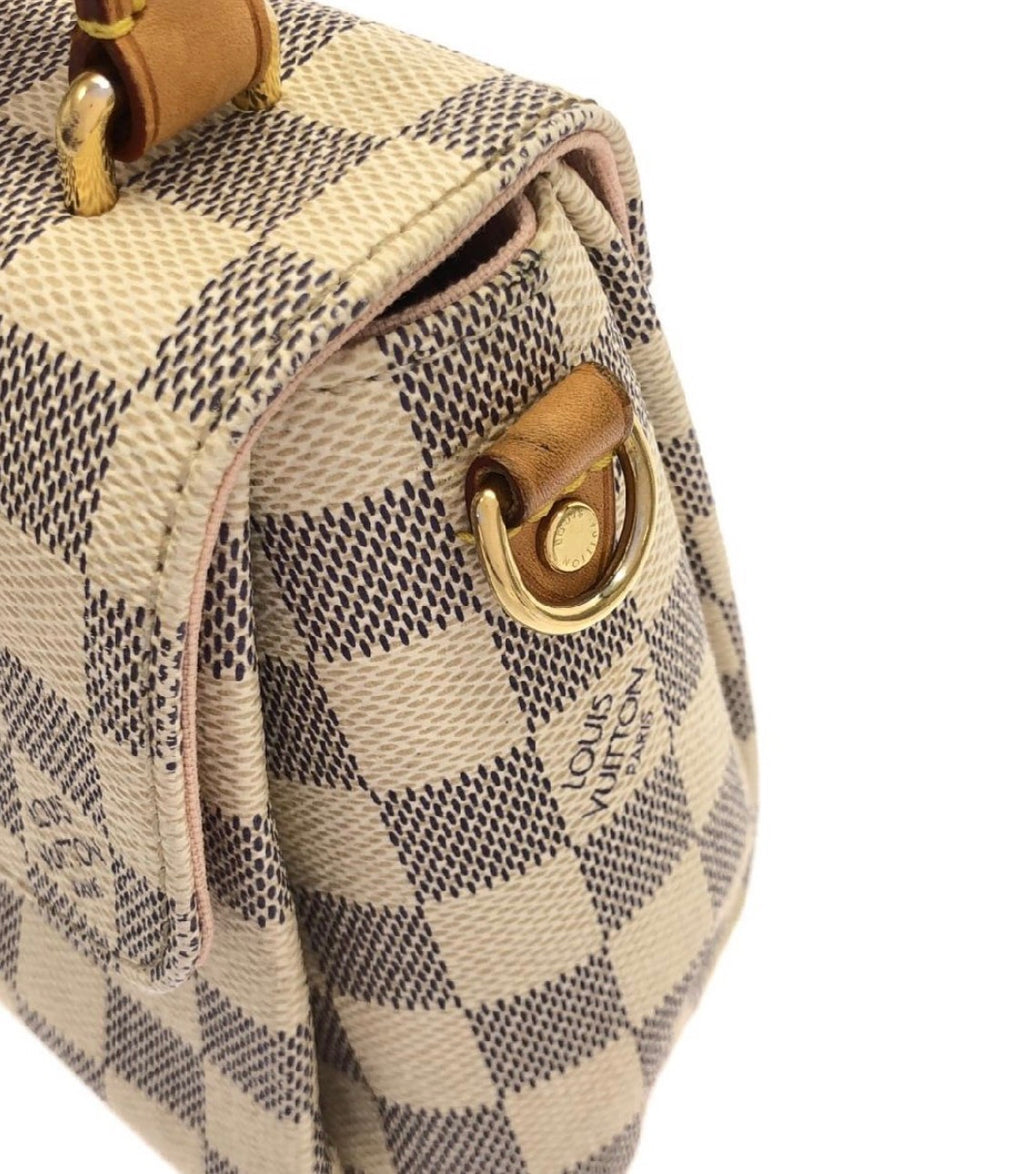 Louis Vuitton Damier Azur Croisette Shoulder Bag