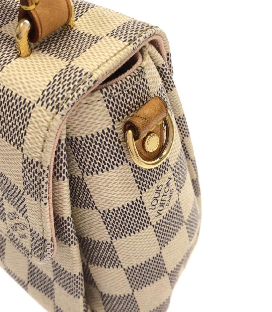 Louis Vuitton Damier Azur Croisette Shoulder Bag