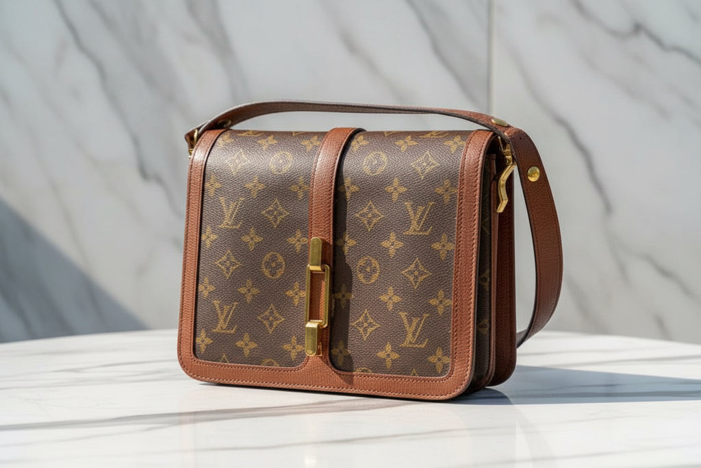 Authentic Louis Vuitton LV Monogram Rond Point Vintage/ Dust Bag