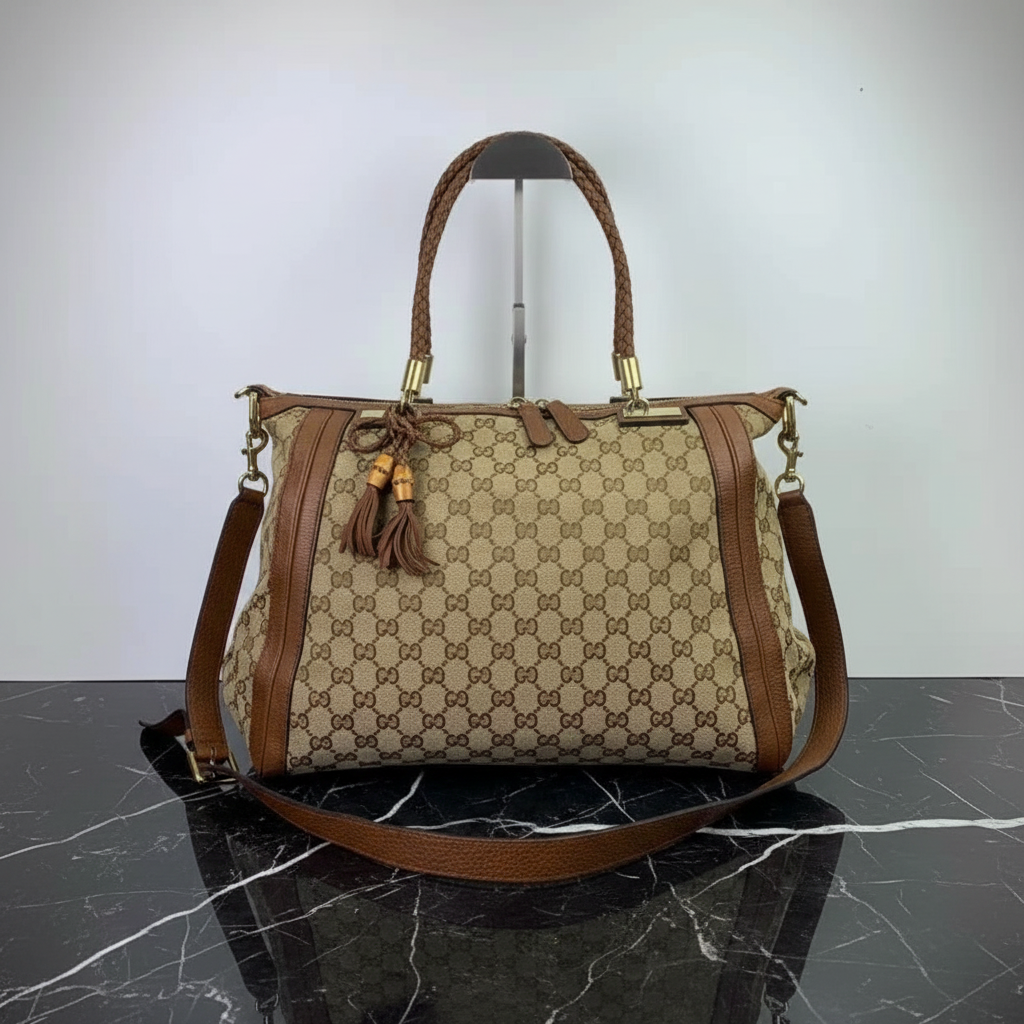 Gucci GG Canvas Bella Tote Bag