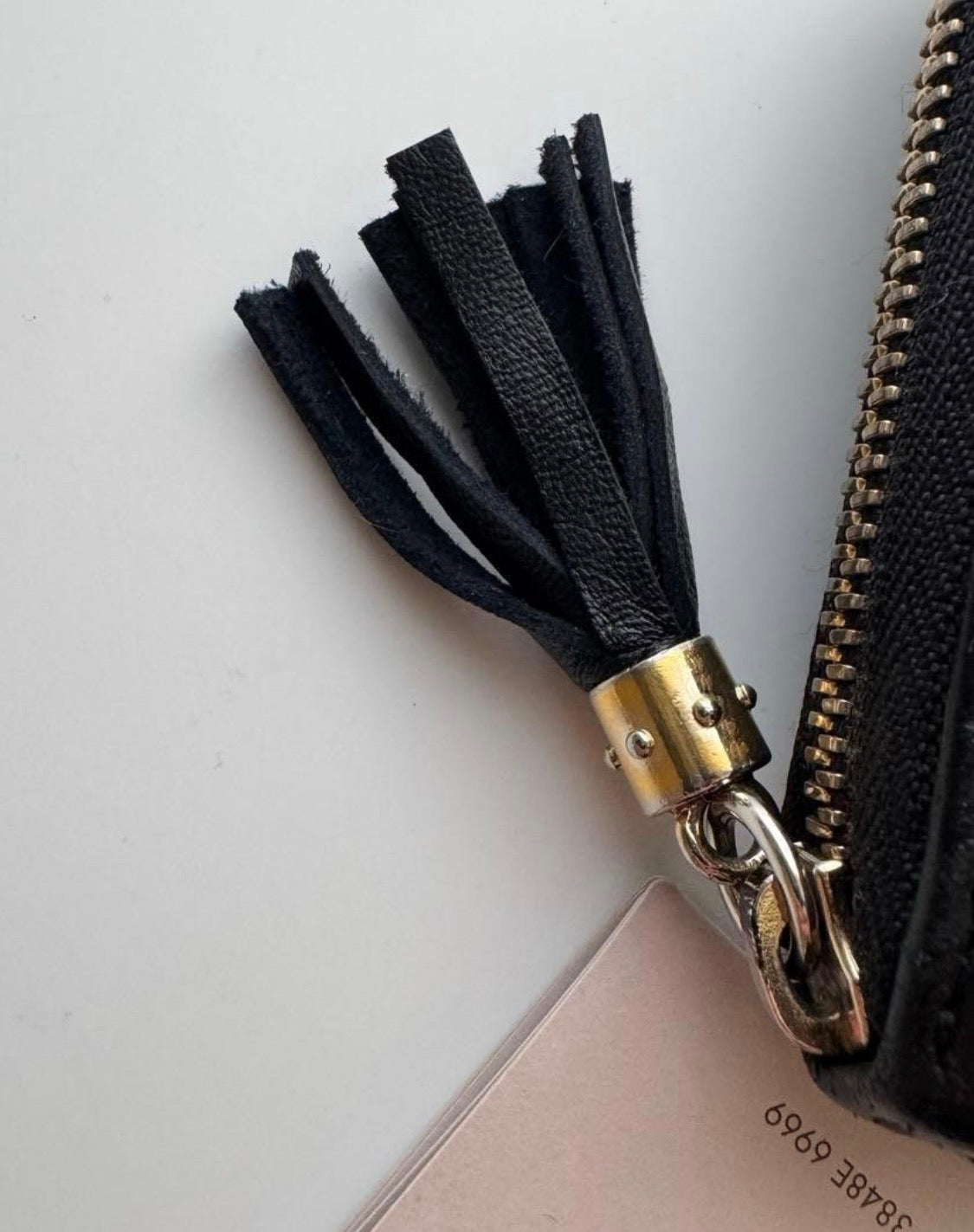 Gucci Soho Leather Zip Around Wallet