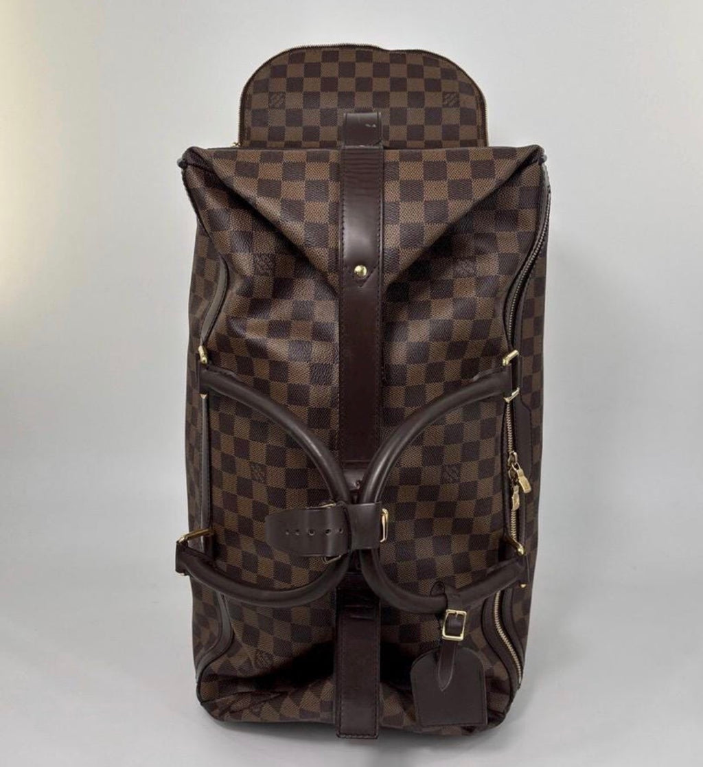 Authentic LOUIS VUITTON Eole 50 Travel Bag / Rolling Luggage Bag