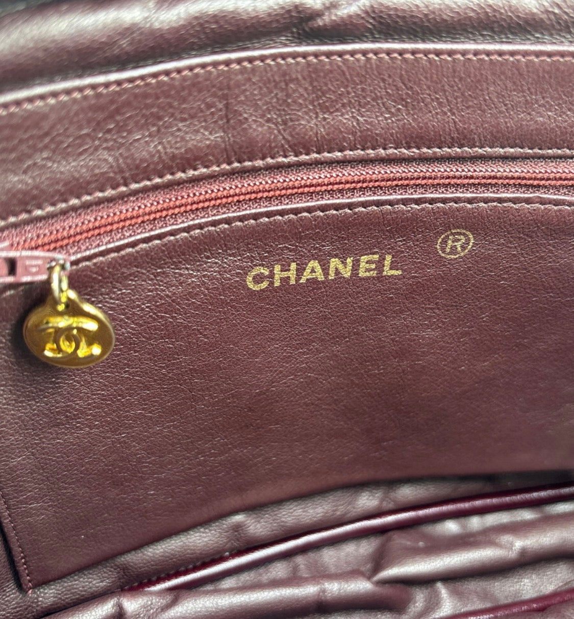 Chanel Lambskin Shoulder Bag Vintage