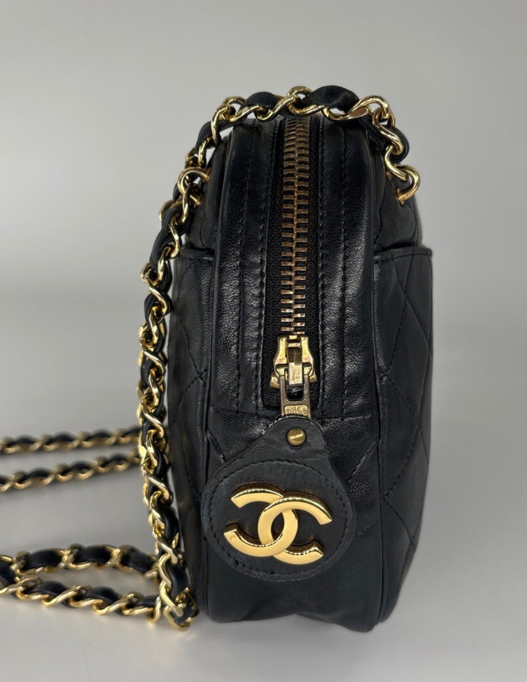Chanel Lambskin Shoulder Bag Vintage