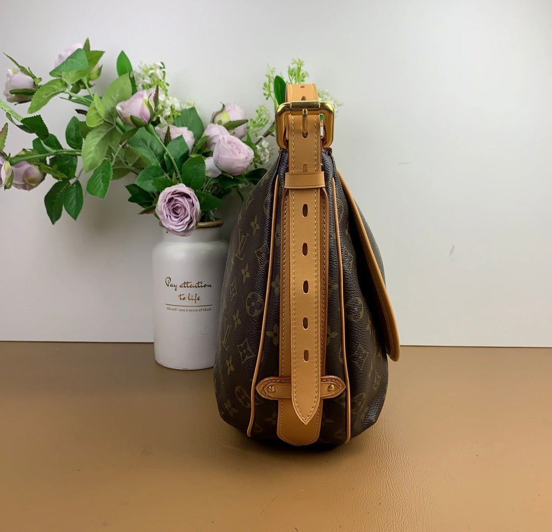 Louis Vuitton Tulum MM Monogram Shoulder Bag