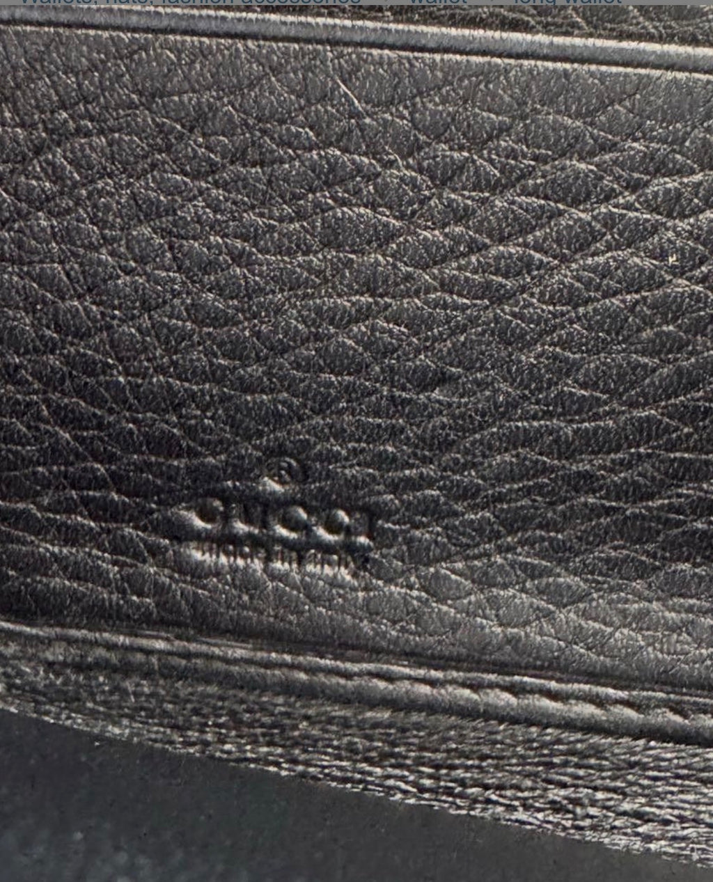 Gucci Soho Leather Zip Around Wallet