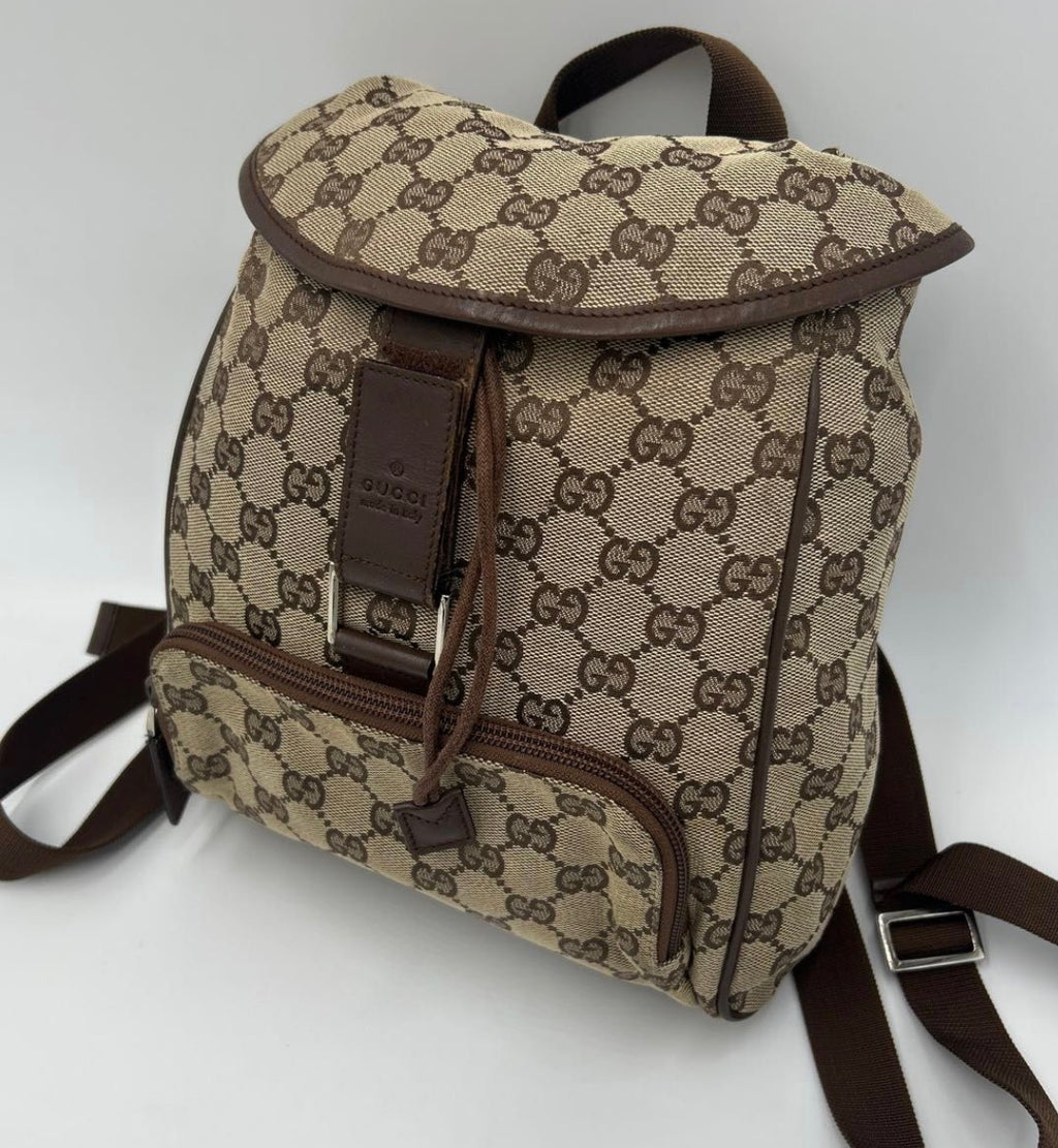 Gucci GG Canvas Backpack,