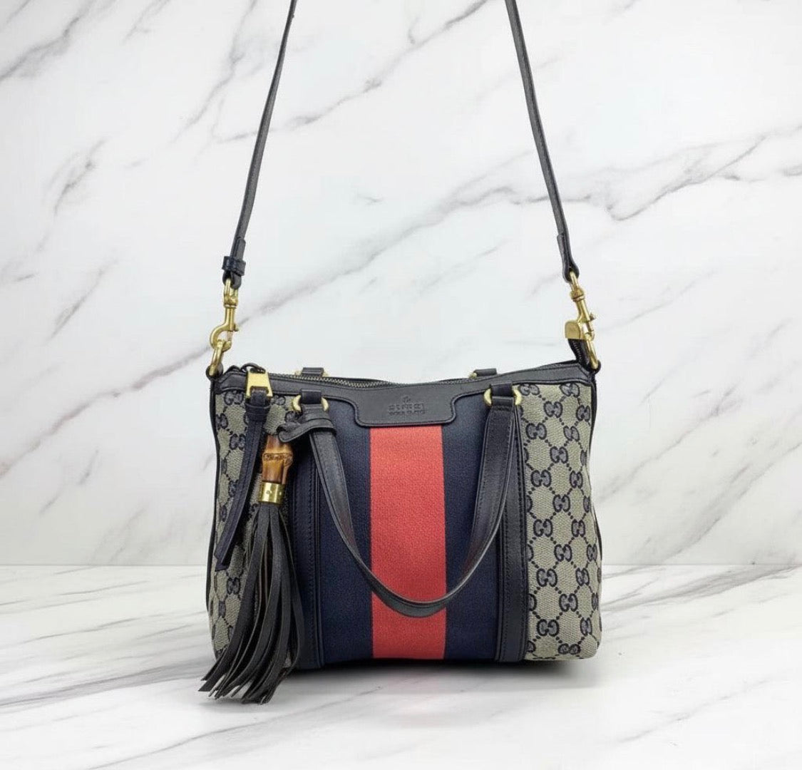 Gucci GG Rania Convertible Top Handle Shoulder bag / Crossbody