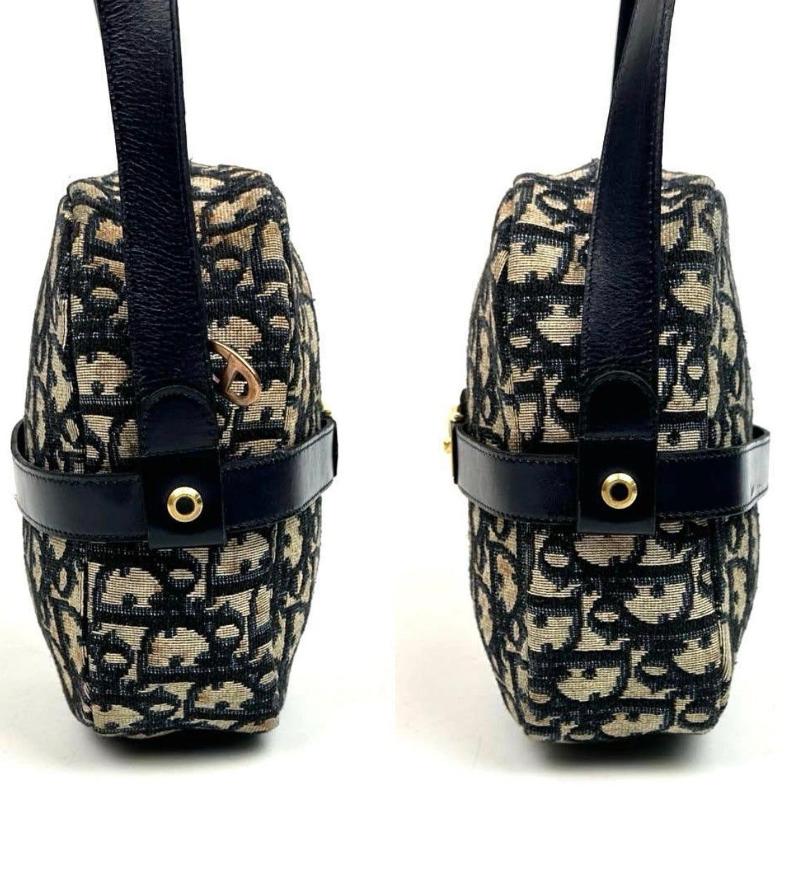 Christian Dior Trotter Canvas Shoulder Bag