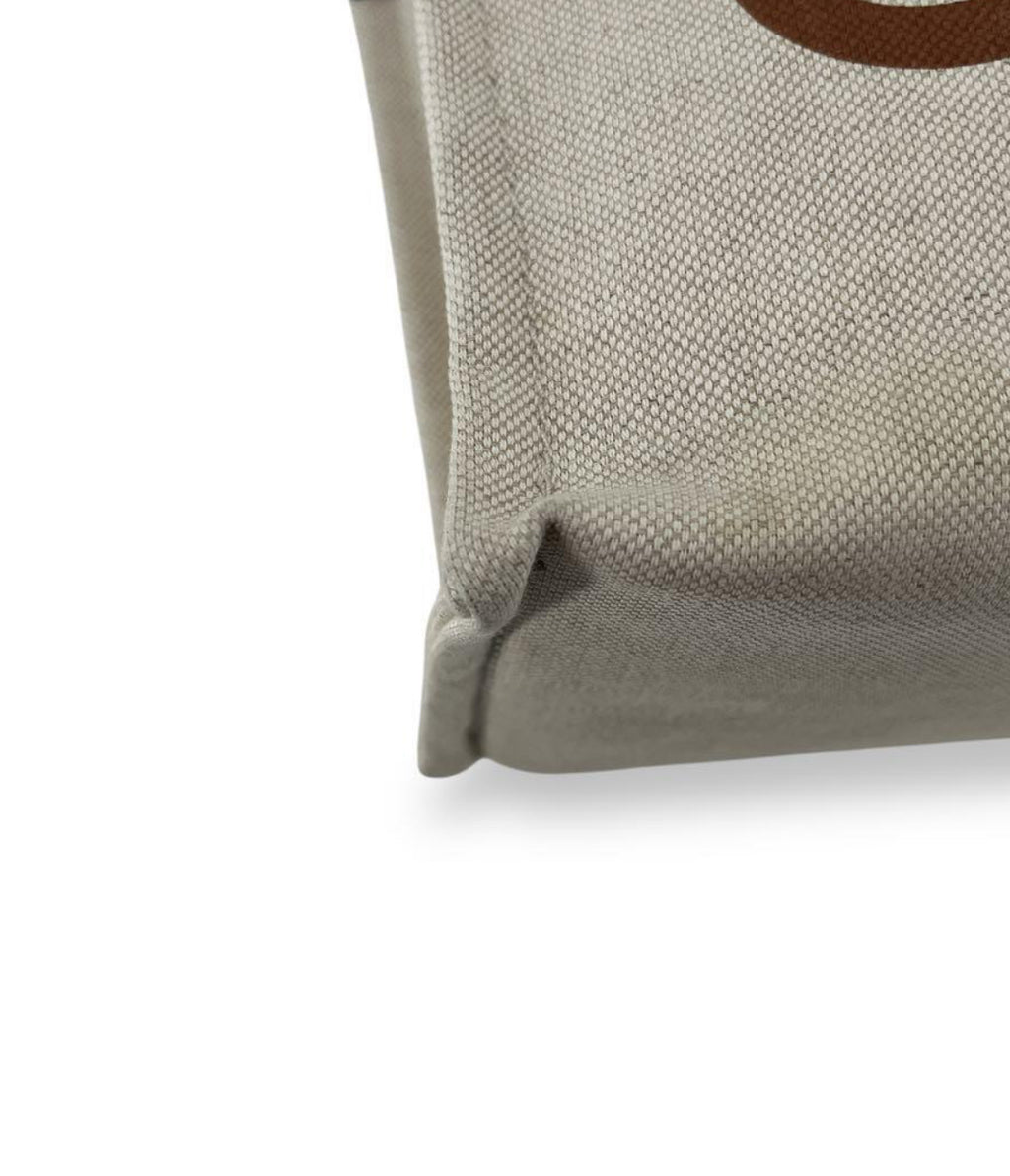 GUCCI Small Logo-Print Canvas Tote Bag