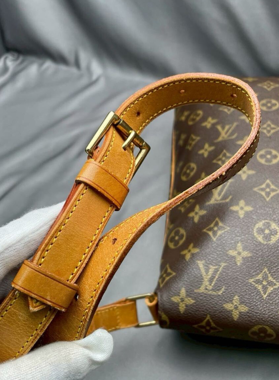 LOUIS VUITTON Monogram Musette GM Shoulder Bag