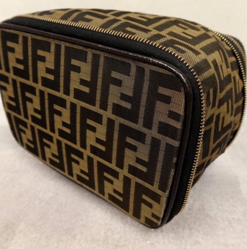 Authentic FENDI Zucca Handbag Vintage.