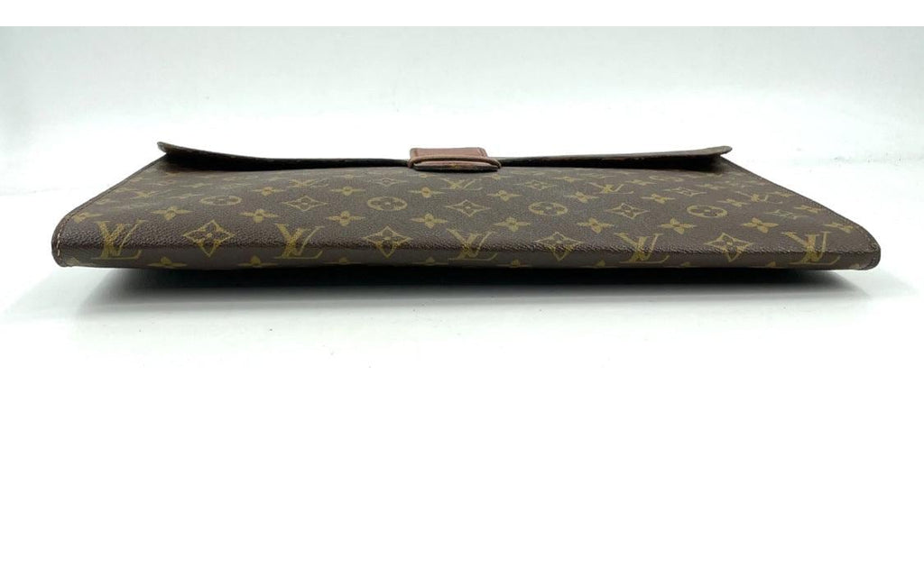 Louis Vuitton LV Monogram Poche Ministre Documents Vintage clutch