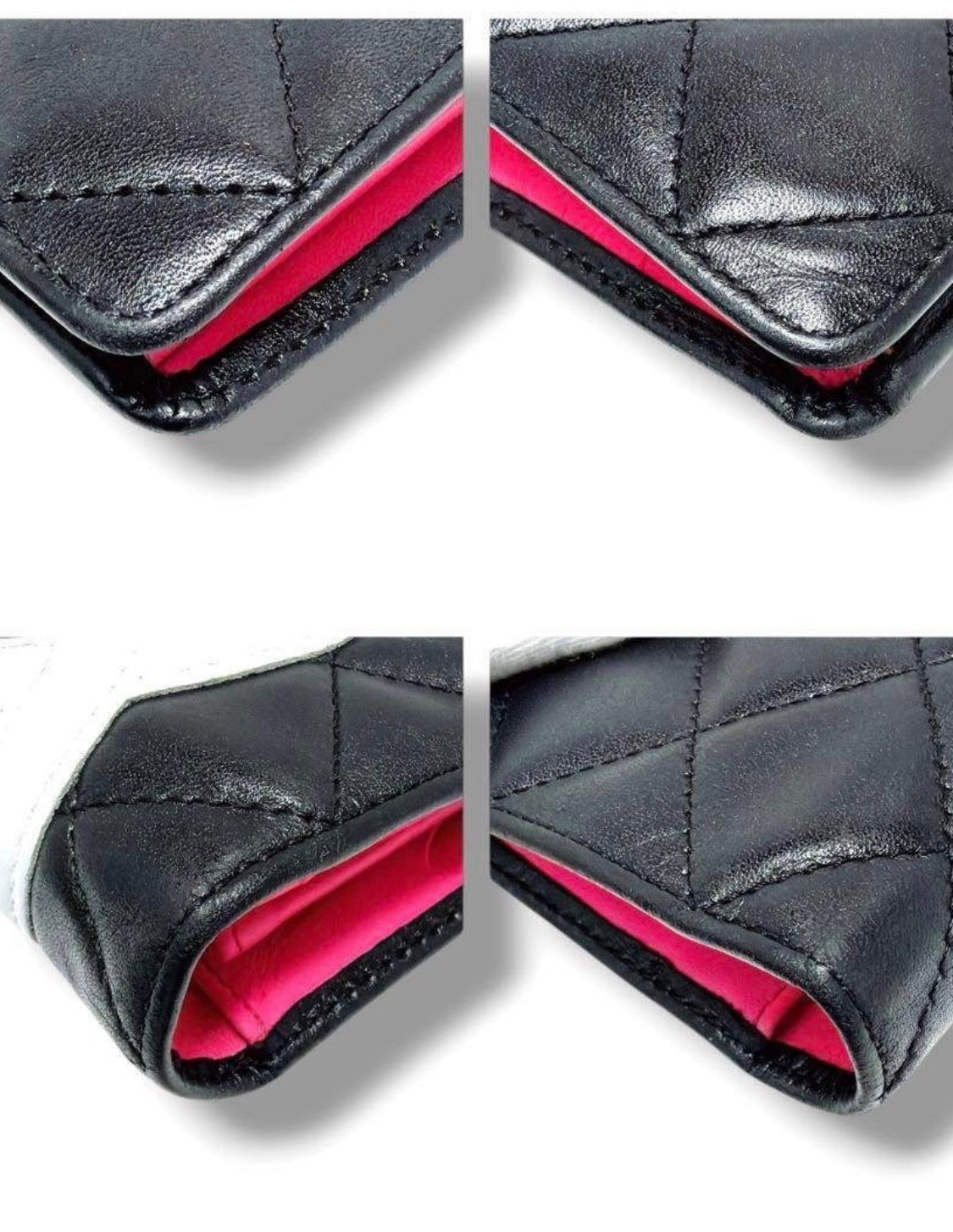 Authentic Chanel Classic Cambon Ligne Yen Wallet