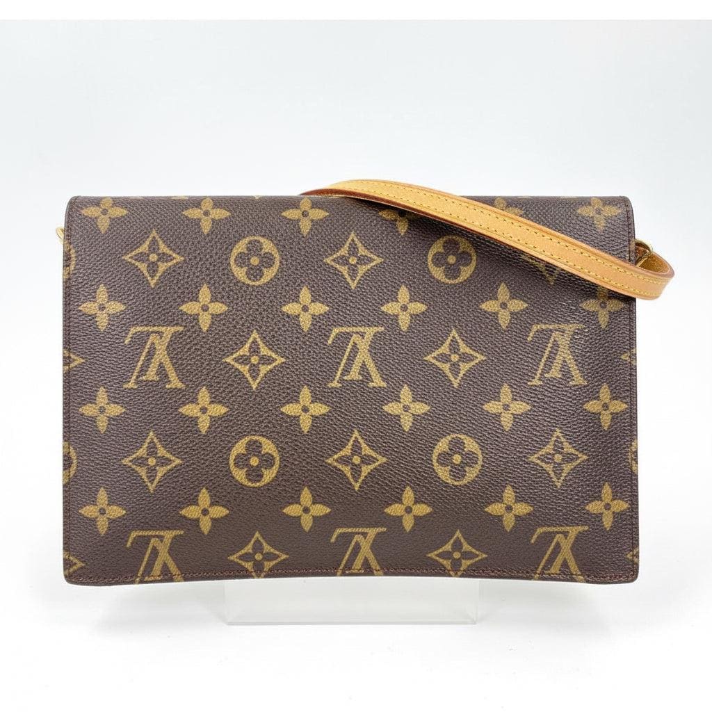 AuthenticLOUIS VUITTON Monogram Pochette Rabat
