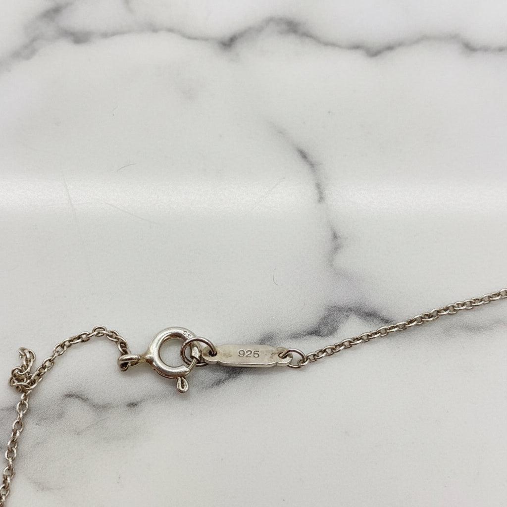Authentic Tiffany & Co Open Heart Necklace ( Great Gift )