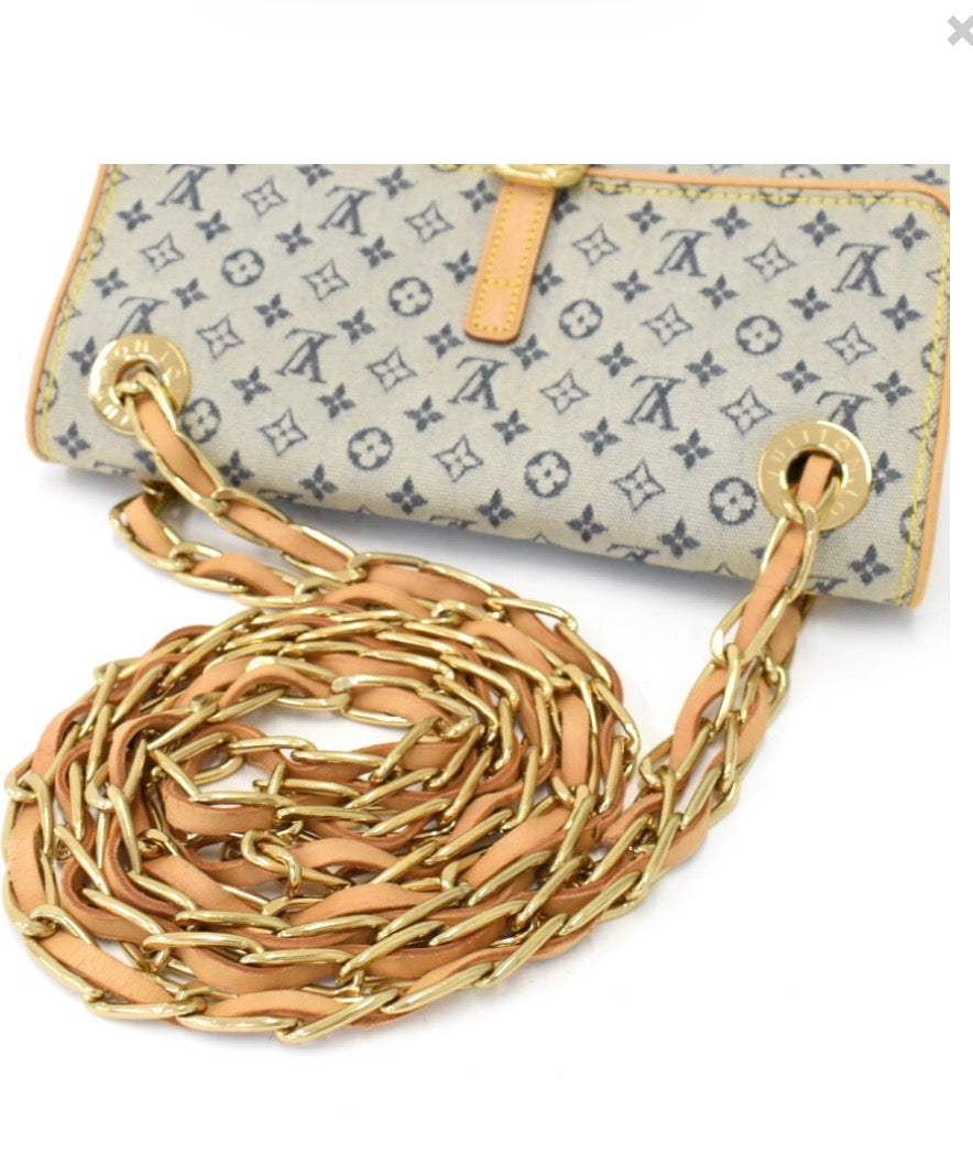 Louis Vuitton Monogram Mini Lin Camille Shoulder Bag