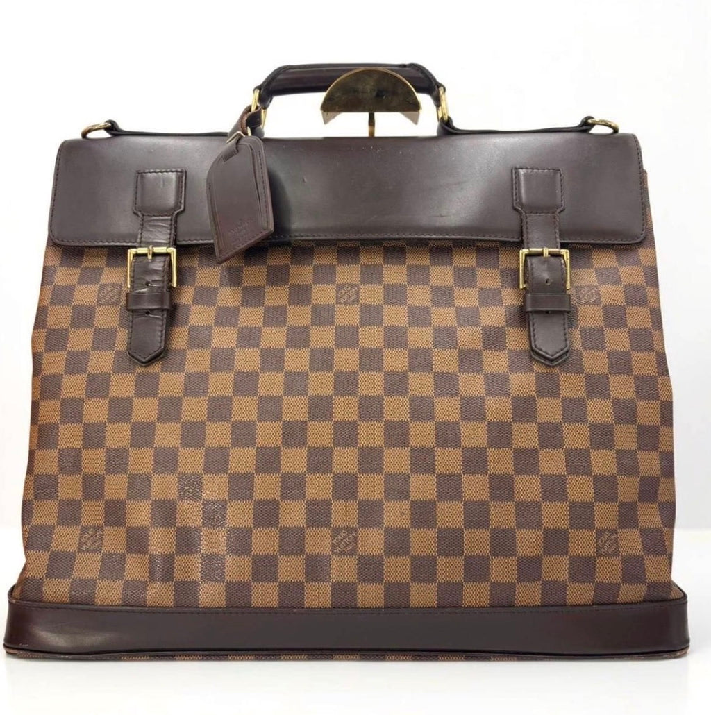 LOUIS VUITTON Damier Ebene West End PM Travel Bag