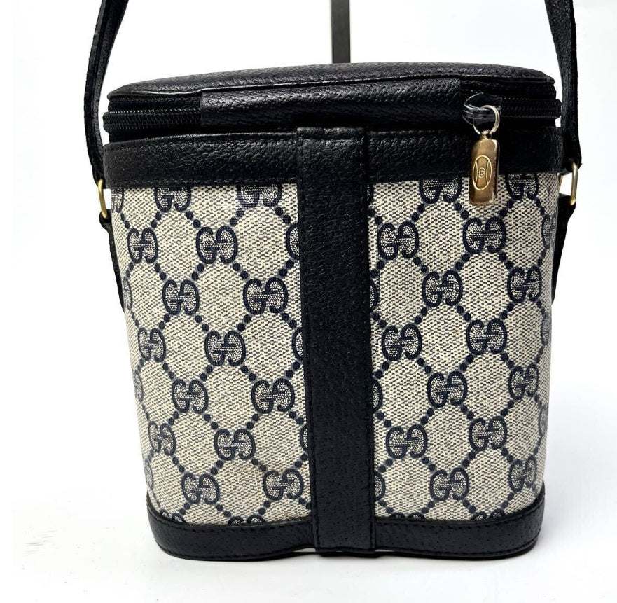 GUCCI GG Ophidia Tamburello Bucket Shoulder Bag Vintage