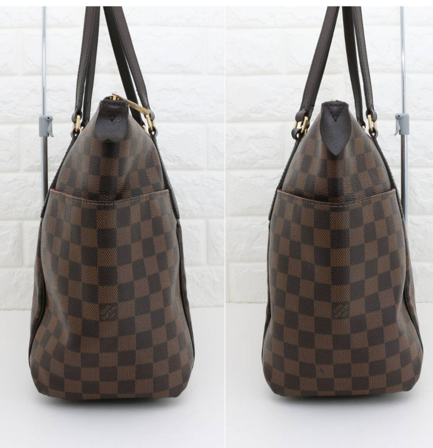 Louis Vuitton Damier Ebene Totally MM Shoulder Bag