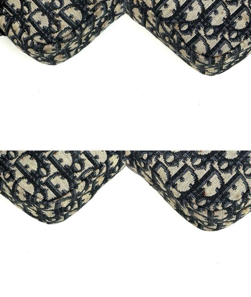 Christian Dior Trotter Canvas Shoulder Bag