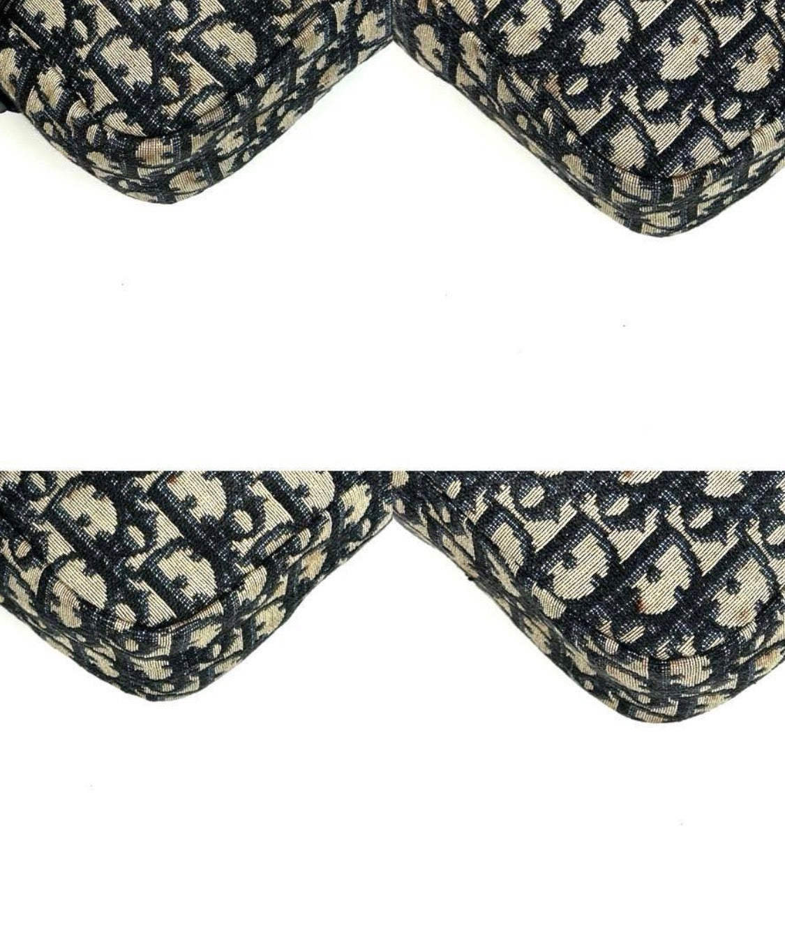 Christian Dior Trotter Canvas Shoulder Bag