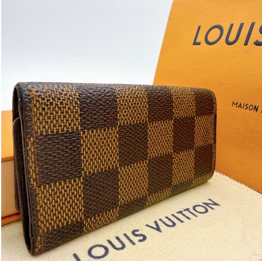 LOUIS VUITTON Damier Ebene Multicles 4 Key Holder