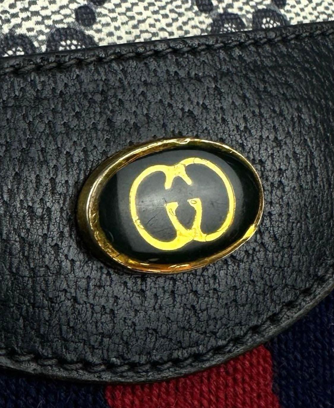 Authentic GUCCI GG Sherry Line Ophidia Supreme Tote Bag.